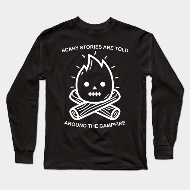 Camp Fire Stories Long Sleeve T-Shirt by krisren28